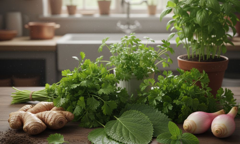 生で食べられる香味野菜
