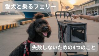 【失敗しない!】新日本海フェリーに犬と乗る前にチェックしておきたい4つのこと