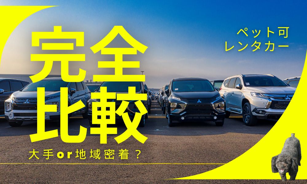 北海道でペット同乗OKのレンタカー会社9選