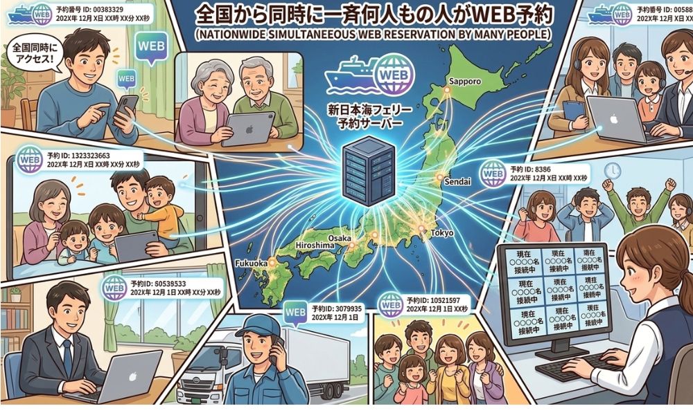 WEB予約ができるようになった